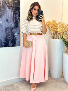 035 - Saia evasê | três botões