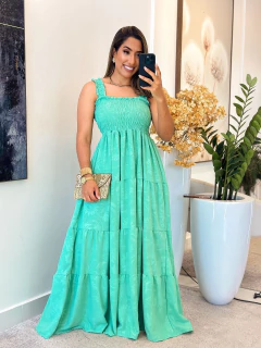 034 - Vestido Duna Alto Relevo | Alça na internet