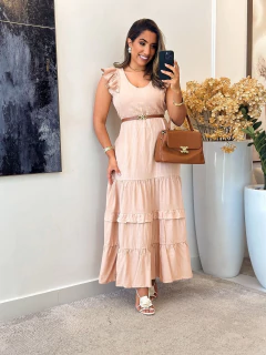 071 - Vestido Viscolinho | Babado na internet