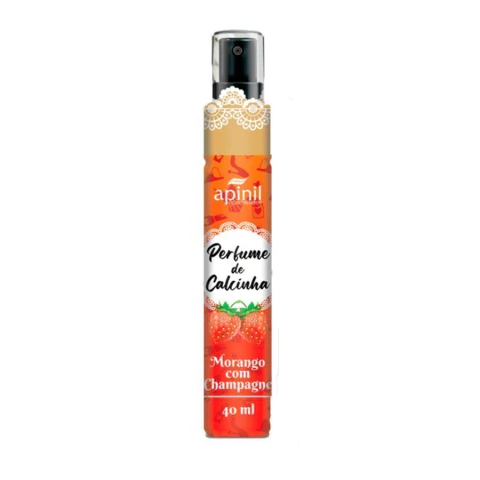 Perfume de calcinha morango com champanhe