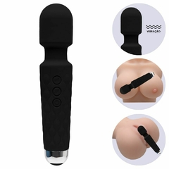 Vibrador Carlita 20 modos de vibrações preto na internet