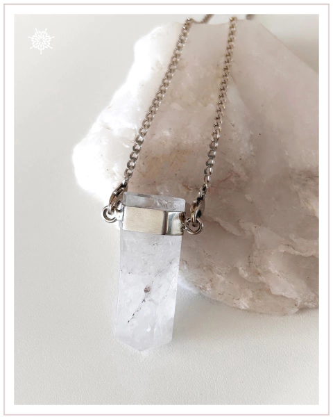 PENDANT QUARTZO BRANCO