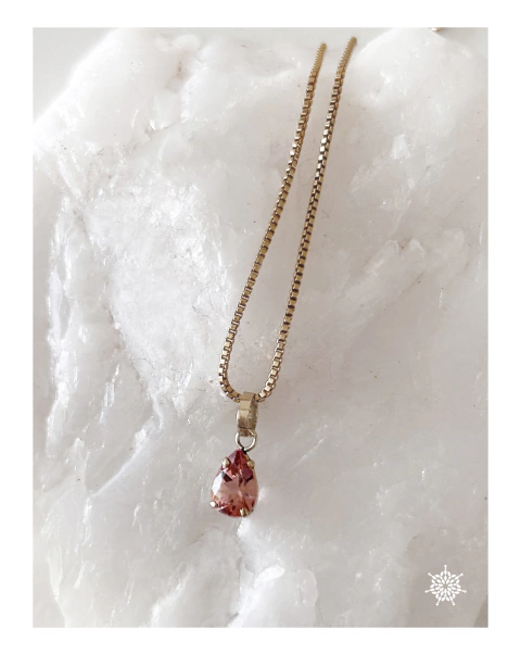 TURMALINA ROSA | Ouro 18k