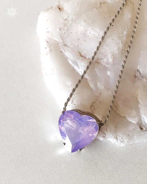 PENDANT AMETISTA - LAVENDER MOON