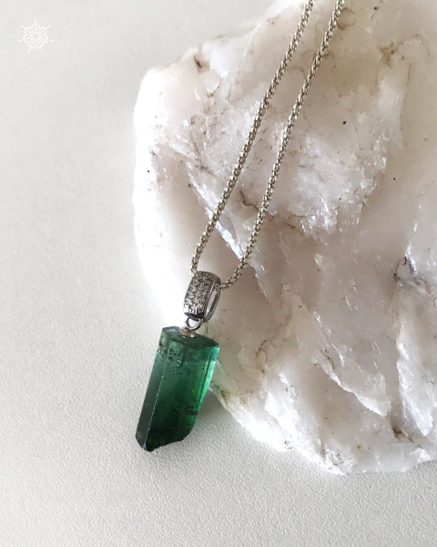 PENDANT TURMALINA VERDE