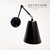 Velador de pared con interruptor "Modelo Petit" Movimientos verticales y en la pantalla horizontales. - tienda online