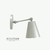 Aplique de pared gris perlado "Modelo Mini" multiples movimientos verticales en 2 sectores en internet