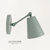 Aplique de pared Verde inglés "Modelo Mini" multiples movimientos verticales en 2 sectores