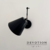 Velador de pared negro con interruptor, movimientos horizontales y verticales en la pantalla. - tienda online