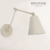 Aplique de pared "Petit" con movimientos verticales en 3 sectores color Greige - comprar online