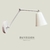 Aplique de pared blanco "Modelo Petit" multiples movimientos verticales en 3 sectores. - Devotion