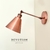 Aplique de pared Cobre Viejo con múltiples movimientos verticales en 2 sectores - comprar online