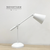 Velador para mesa de luz blanca con contrapeso y movimientos