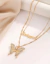 Duo de collares butterfly