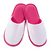 Pantufa Adulto p/ Sublimação Rosa Pink/Branco