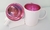 Caneca Cerâmica Braca p/ Sublimação Interno Metalizado Rose 325ml na internet