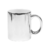 Caneca Cerâmica Metalizada p/ Sublimação Prata 325ml - comprar online