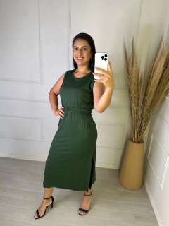 Vestido Malha Lara Verde na internet
