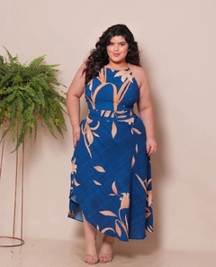 Conjunto Plus Size Luh Azul Marinho - loja online