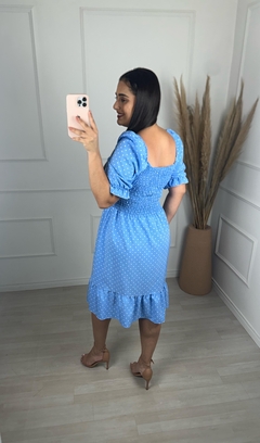 Vestido Juliete Azul Claro na internet