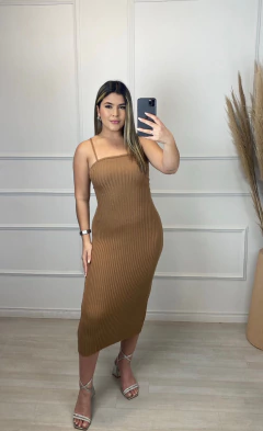 Vestido Modal Tomara Que Caia Nude - AUTHENTIC STORE LTDA