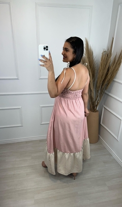 Vestido Rafaela Rosa - comprar online