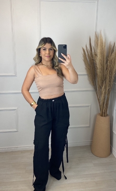 Cropped Ribana Laiana Nude - AUTHENTIC STORE LTDA