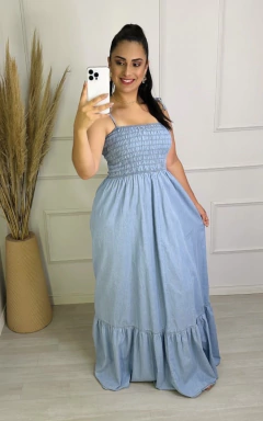 Imagem do Vestido Jeans Claro Hermione