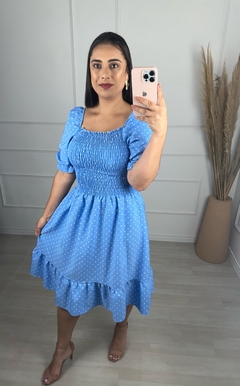 Vestido Juliete Azul Claro - loja online