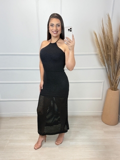 Vestido Modal Ana Preto - loja online