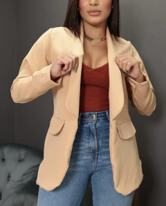 Blazer Alfaiataria Laura Nude - loja online