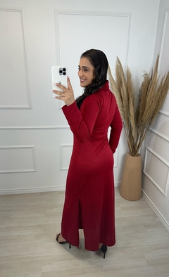 Vestido Longo Jessica Vermelho - comprar online
