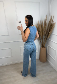 Colete Jeans Com Botoes - AUTHENTIC STORE LTDA