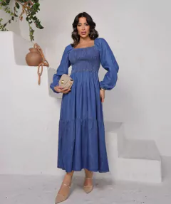 Vestidos Jeans Lastex Mia - AUTHENTIC STORE LTDA