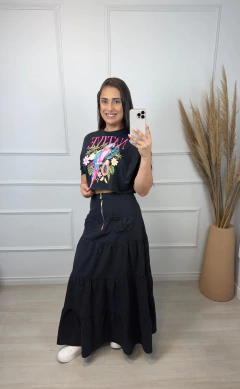 Imagem do Saia Longa 3 Marias Nadia Preto