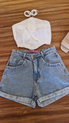 Cropped Samara Off White - comprar online