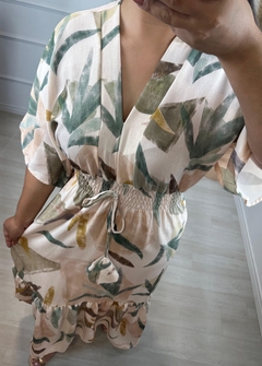 Vestido Kaftan Tamires Verde na internet