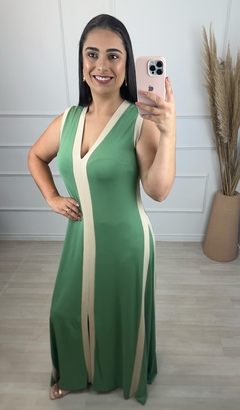 Vestido Malha Solange Verde Água - AUTHENTIC STORE LTDA