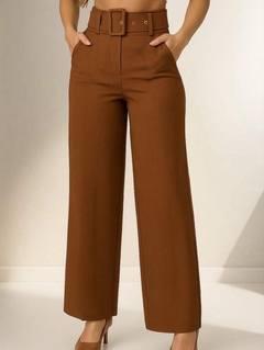 Calça Alfaiataria Carla Marrom - AUTHENTIC STORE LTDA