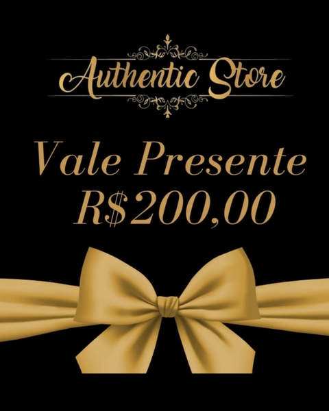 Cartao Vale Presente R$ 200,00