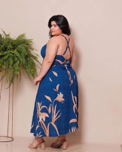 Conjunto Plus Size Luh Azul Marinho - comprar online