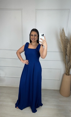 Vestido Longo Thayse Azul Royal - AUTHENTIC STORE LTDA