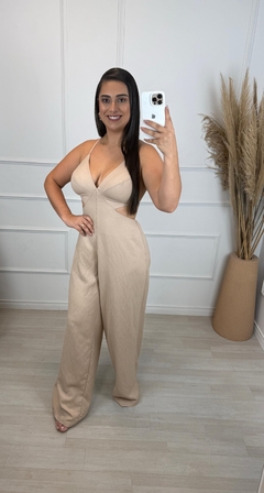Imagem do Macacão Pantalona Milla Nude