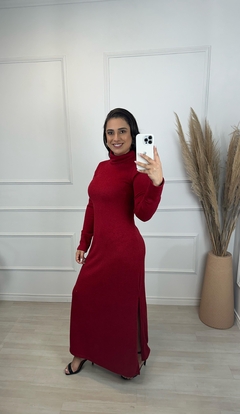 Vestido Longo Jessica Vermelho na internet