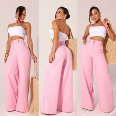 Imagem do Calça Max Pantalona Rosa 23092