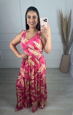 Imagem do Vestido Longo Taina Pink 3408