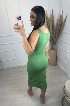 Vestido Midi Nicole Verde na internet