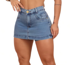 Shorts Saia Jeans Claro Ellem na internet