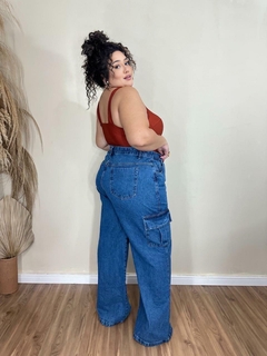 Cropped Plus Vilma Terracota - loja online