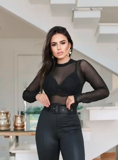 Body Tule Tatiana Preto na internet